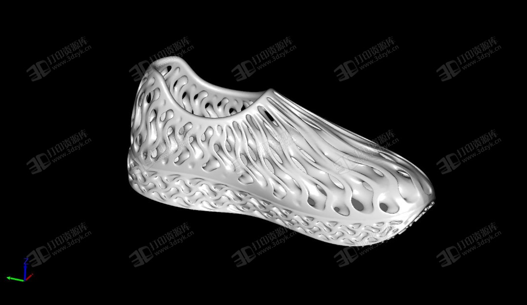 Gyroid 螺旋鞋 概念鞋 3D打印模型 (2).jpg